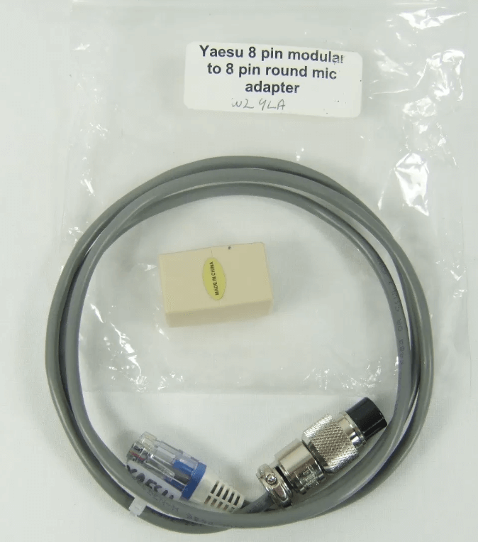 W2IHY W2-YLA Short adaptor cable with mic 