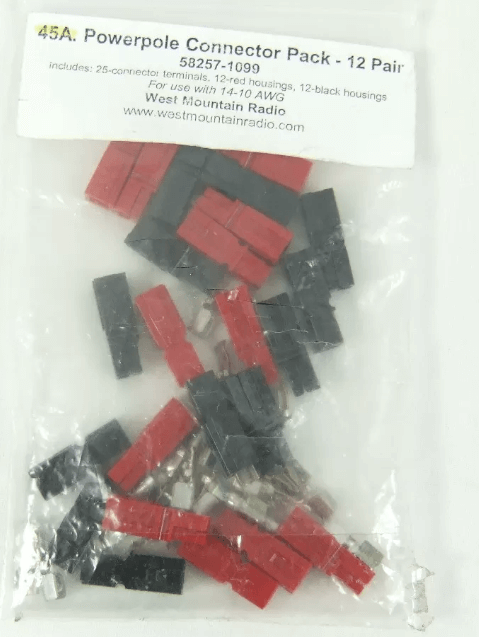 Discontinued 12 x spare connector pairs for RIGrunner (45 Amp)